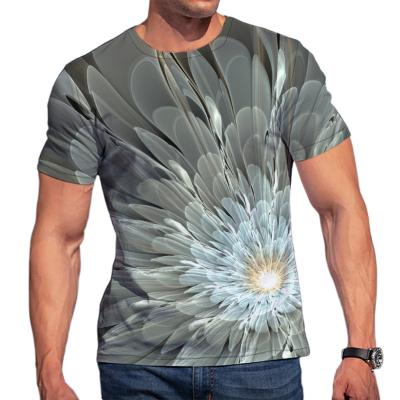 China Fashion 3d Print QUICK DRY Animation Diversified Visual Space Oversized T-shirt Print for sale