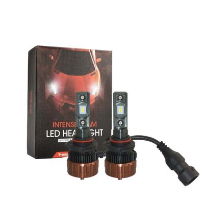 China 1*Pair Hussun Vehicle Light H4 Car Led Headlight Bulb H7 H11 9005 9006 Faros Automobile Led Head Lights LED Q5 for sale