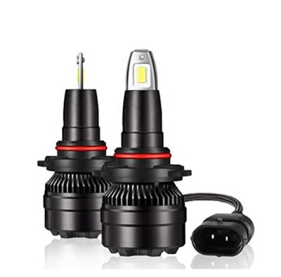 China 2*pieces Super Bright Focos Faros Luc Led Lampadas 72w 12000lm H4 Luces Led Para Autos H7 Laser Headlights For Cars Farol Led Q5 for sale