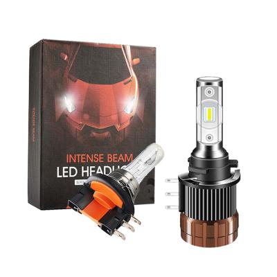 China 2*pieces H15 Car Led Headlight Bulb 80w 8000lm Canbus 12v External Light Beam 6000k White Car Styling Led Auto Lamp Q5 for sale