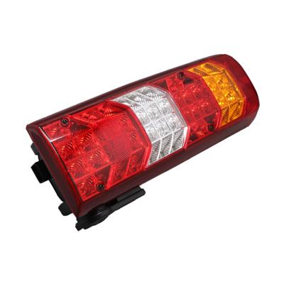 China 1*pcs HST-21173 PCS 24V LED plastic and metal truck rear tail lamp replace for mercedes benz truck actros mp4 led tail light 0035441003 0035442103 for sale