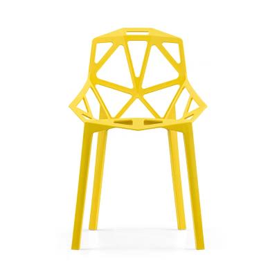 China Eco-friendly Wholesale Metal Legs Chairs China Modern Plastic Chair Outdoor Garden for sale