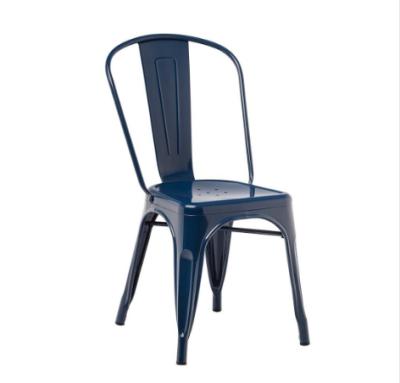 China Convertible Cheap Antique Vintage Industrial Design Metal Restaurant Chair for sale