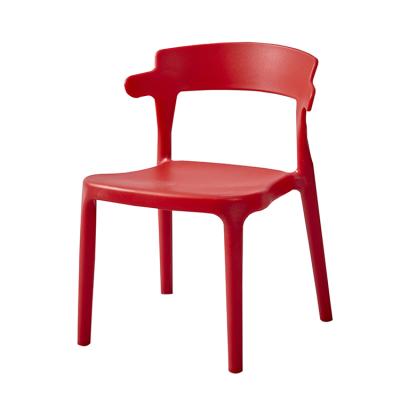 China Safety Comfortable Baby Dining Chair School Cafe Chair Colorful Plastic Outdoor Dining Chairs for sale