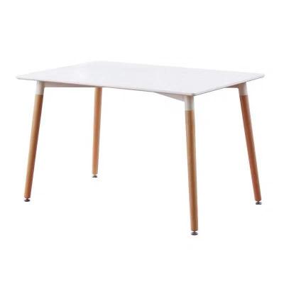 China DINING TABLE Morden Design Style Wooden Legs Nordic Dining Table for sale