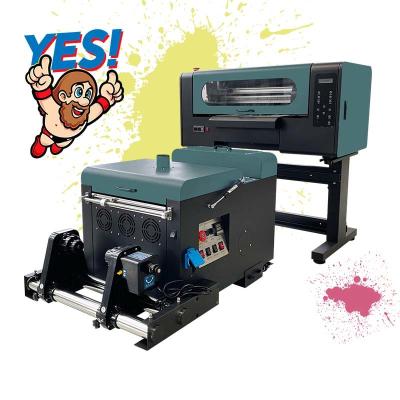 China A3 DTF-Drucker XP600 I3200 A3 T-Shirt DTF-Drucker mit Doppelkopf zu verkaufen