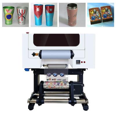 China A3 UV DTF Drucker 30cm AB Film I3200 Köpfe All in One Roll To Roll UV DTF Drucker mit Laminator Druckmaschine zu verkaufen