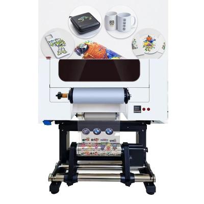 China 11.8 Zoll 30cm XP600 UV DTF Drucker Becher Wrap Aufkleber Drucker Druckmaschine zu verkaufen