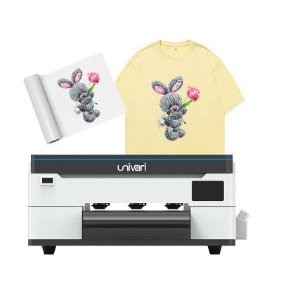 China Compacta A3 tamanho laminado Automático Desk DTF Transfer Machine Inkjet UV DTF impressora com F1080 XP600 T-shirts impressão à venda