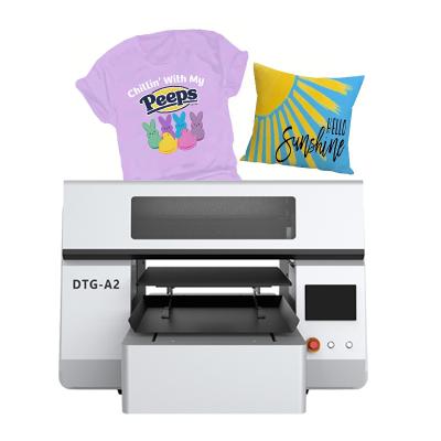 China Direct to Garment (DTG) Printer A2 Low Maintenance Textile Printing Solution for sale