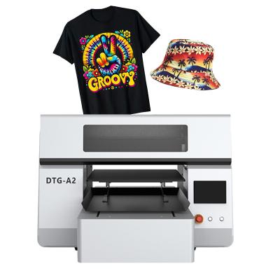 China A2 Direct to Garment Printer Textile DTG Machine for Custom T-Shirts for sale