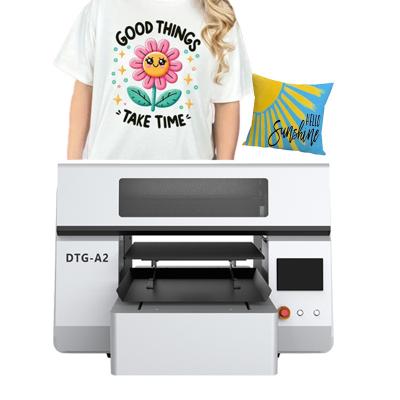 China Direct to Garment Printer A2 Size High-Speed DTG for Bulk Apparel Printing for sale