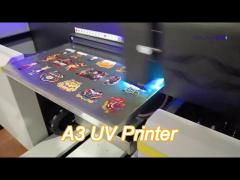 Vt-A3 Hybrid Uv Sticker Acrylic Printing Machine Uv Printing