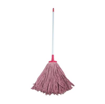 China Sustainable Aluminum Handle Water Broom With Cut-end Broom Head for sale