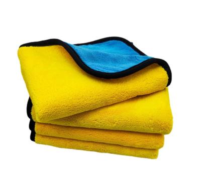 China Microfiber Car Wash Sustainable Ultra Thick Drying Detailing Towel for sale