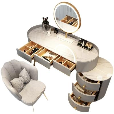 China (Other)Adjustable Oversized Bedroom Furniture Vanity Table With Lighted Makeup Vanity Table Professional for sale