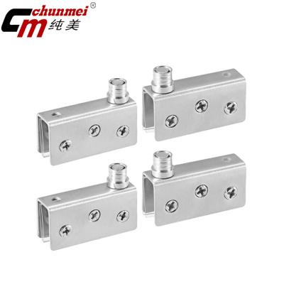 China Modern Glass Shape Hinge Stainless Steel Glass Hinge 90 Degree Shower Hinge for sale