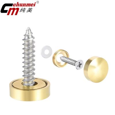 China Decorative Pan Hot Selling Oem Available Screw Covers Decorative Metal Screw Cover for sale