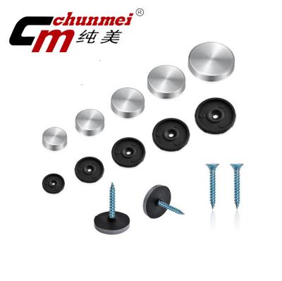 China Pan Hot Sale Advertising Fixing Stainless Steel Decorative Mirror Flat Head Screw for sale