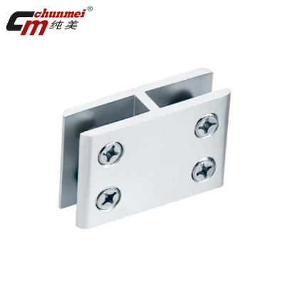 China To Support Hot Selling Aluminum Wood or Side Glass Aluminum Adjustable Glass Clamp Double Panel Support Glass Clamp for sale