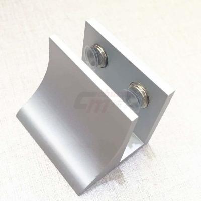 China Best Selling Support Panel Glass Or Plywood Wood Cm 988 Fixed Panel Aluminum Glass Clamps 10 - 12mm for sale