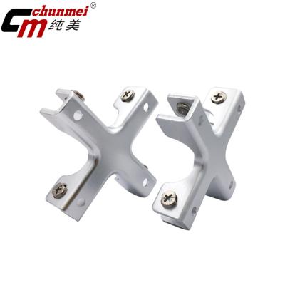 China 2021Hot Sale Glass Fixed Bracket Fixed Bracket Glass Clip Aluminum Glass Clamp for sale