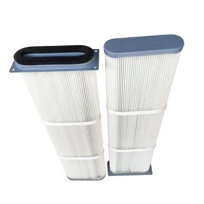 China Building Material Stores Efficiency Air Filter Dust Collector Synthetic Fiber Filter Dust Filter Element for sale