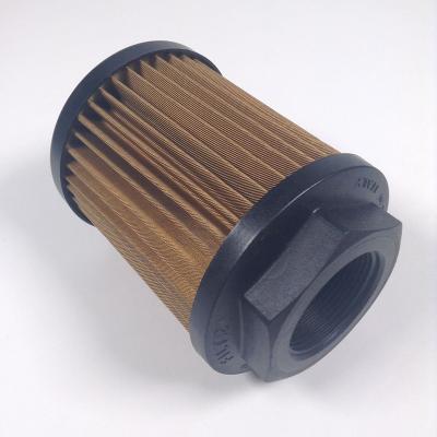 China Hydraulic System Metal Fiber Stainless Steel Strainer Mesh Filter Oil Filter Element Machinery Filter for sale