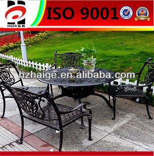 China Garden Set Custom Wrought Iron Lounge Furniture for sale