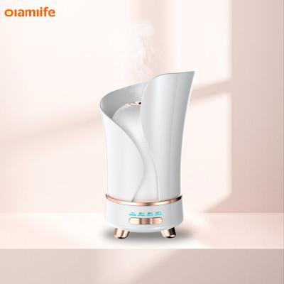 China Smell Comfortable OLAMLIFE Desktop Humidifiers Electric Difusor Humidifier Air Purifier Diffus Bottle Lamp Essential Oil Aroma Diffuser for sale