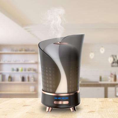 China Hotel Aroma Diffuser Ultrasonic Cool Air Humidifier 300ML 500ML 1000ML Mist Maker LED Essential Oil Diffuser for sale