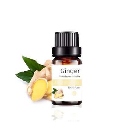 China Air Purified Organic Essential Oils Certified Pure Fragrance Oils Import Ginger Essential Oil for sale