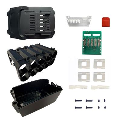 China Machine- The Li-ion Battery Case Protection Board PCB LED Indicator Box Housing For Metabo 18V Lithium Battery Shell for sale