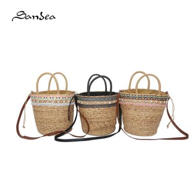 China NATIONAL New Fashion Handbags Women Beach Shoulder Bags Wholesale Straw Bag Natural For Girls Summer for sale