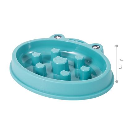 China Multi-Color Portable Dog Bowl Multi-Color Portable Slow Dog Bowl Slow Feeding Dog Feeding Bowl Pet Feeder Dog Feeding Pet Dish for sale