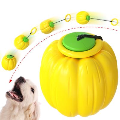 China Best-selling Sustainable Safe Ball Yo-Yo Ball Dog Molar Ball Throwing Toy Eco-friendly Tpr Material Automatic Telescopic Hand for sale