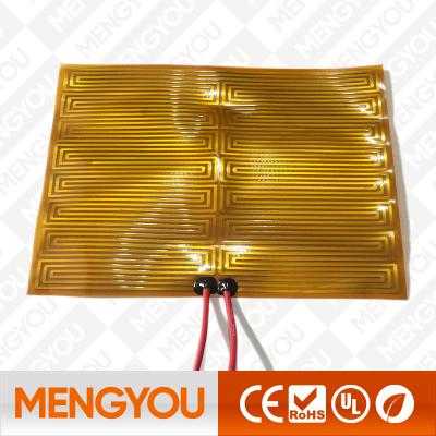 China Oil CE Approved Flexible Polyimide Pi Film Thin Film Heaters 12v Car Mirror Dielectric Heater for sale