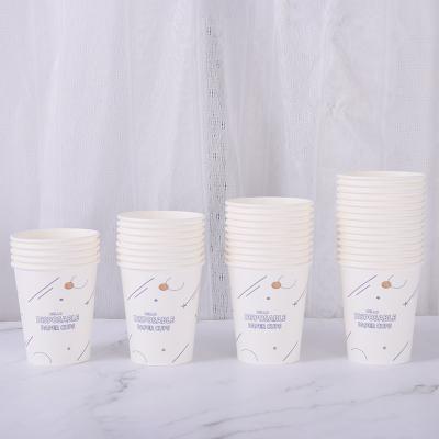 China 12oz Disposable HOT Disposable Coffee Cup Biodegradable Packaging Custom Eco Friendly Paper Cups for sale