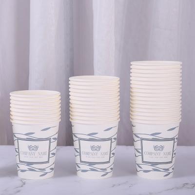 China New Products 8oz 12oz 16oz 24oz Disposable Hot Drink Factory Logo Coffee Double Wall Paper Disposable Custom Cup for sale