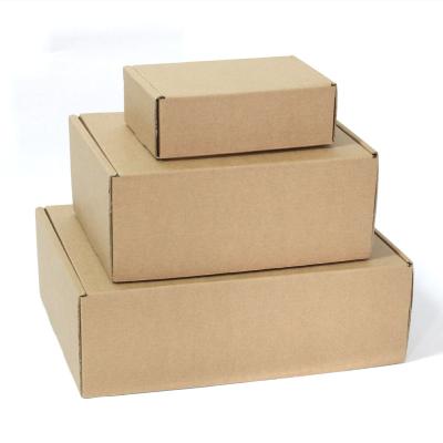 China Recycled Materials OEM-Customized Logo Printing Corrugated Paper Cajas De Carton Wholesale Recycled Materials for sale