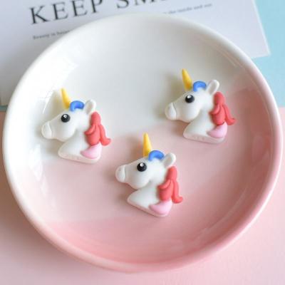 China China 12 Styles Cartoon Princess Simulation Clay Flat Back Resin Charms For Hair Bow Center DIY Craft Key Chain Pendant Accessories for sale