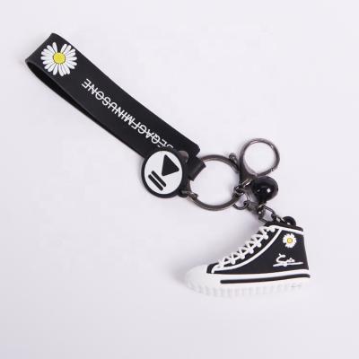 China Wholesale Promotional Hot Selling Metal Bag Strap Custom Logo Gift Colorful Sneaker Shoes Key Chain for sale