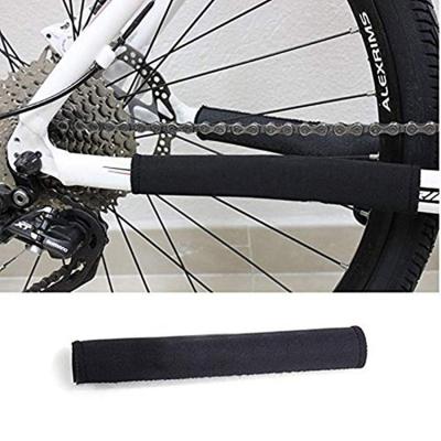 China Protect Bicycle Chain From Harmful Care Cycling Chain Post Guards Bike Frame Chain Protector Chain Protector Cover Pad Skid Bicycle Cycling Accessories for sale