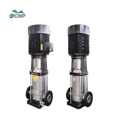 China Commercial Buildings CNP CDLF20 380v 25Bar 1.5-25HP Series Stainless Steel Vertical Multistage Centrifugal Water Pump for sale