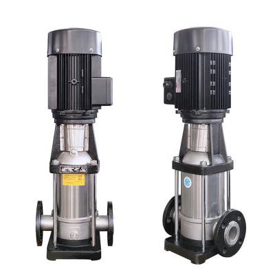 China Commercial Buildings CNP/OEM CDL65 Series DN100 25~30HP Stainless Steel High Pressure Vertical Multi-stage Centrifugal Electric Water Pump for sale