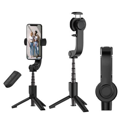 China Flexible 360 ​​Rotation Mobile Phone 1 Axis Selfie Stick Stabilizer Anti-shake Portable Handheld Selfie Gimbal For Phone for sale