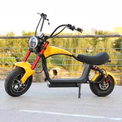 China New Style 1000W Unisex 2 Seat Fat Tire Electric Bike Motorcycle City Cocos Mobility Scooter for sale