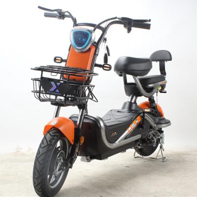 China Steel 48V 20Ah Newly Designed Cheap Electric Bike With Turn Signal Light 350W Electric Bicycle For Sale for sale