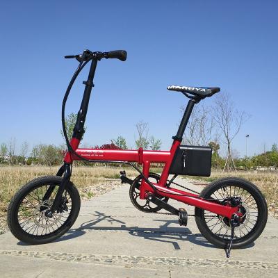 China Wholesale 250W 36V 7.8AH Steel Green Power Electric Bike China Folding Electric Bicycle with Lithium Battery and Steel Frame for sale