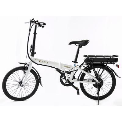 China 350W Steel City E Bike New Fashion Foldable Electric Bike With Lithium Battery for sale